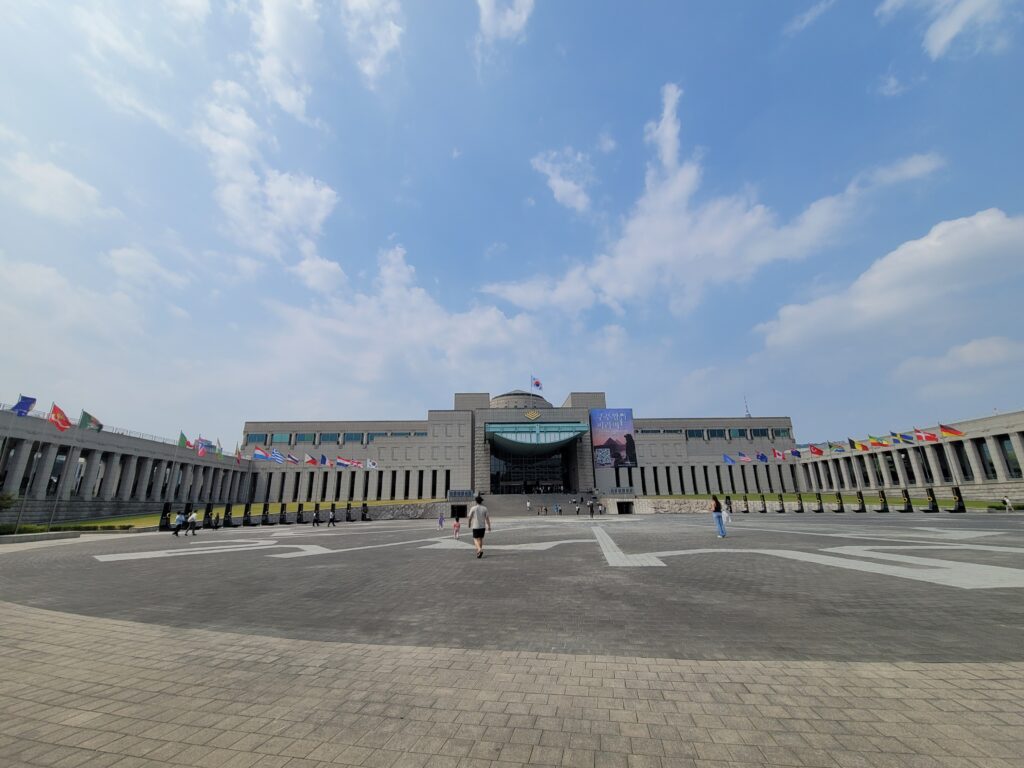 War Memorial of Korea building exterior in Yongsan, Seoul