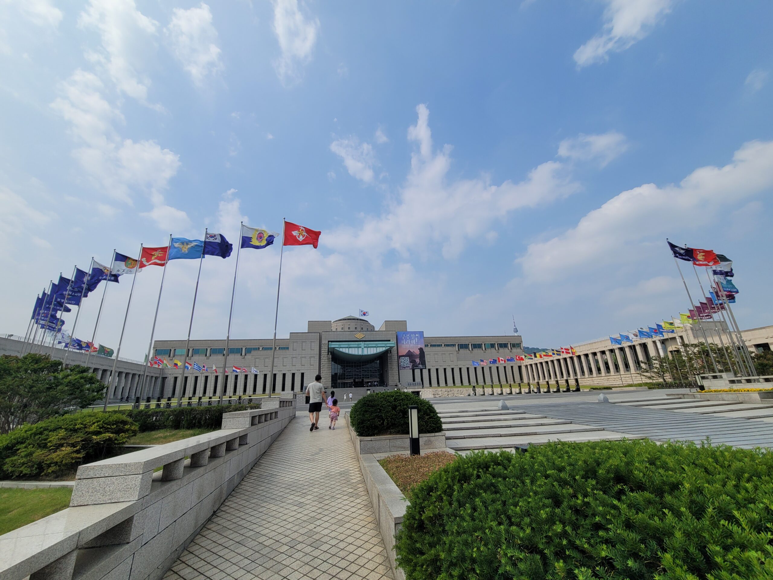 War Memorial of Korea building exterior in Yongsan, Seoul